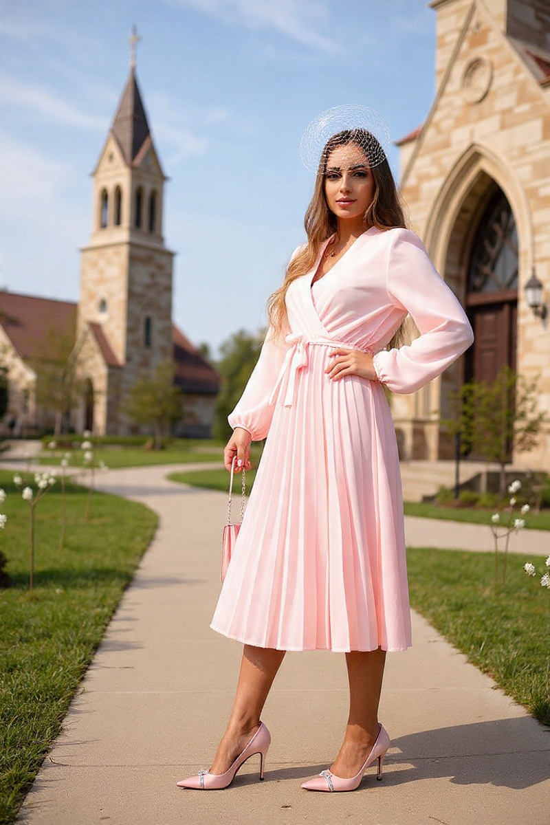 šaty na prvé sväté prijímanie pre mamičku ružové